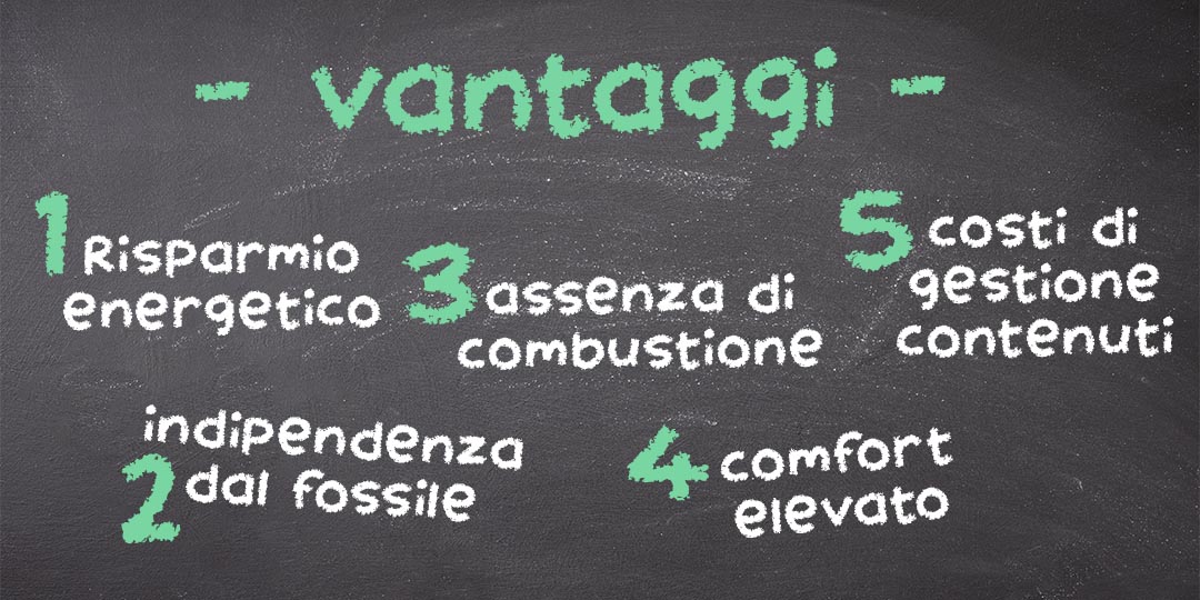 vantaggi riscaldamento ecologico